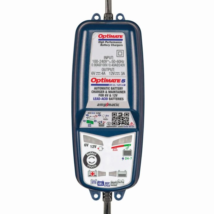 OptiMate 5 6V/12V — 12 V, Blue