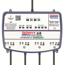 OptiMate 2 DUO x 4 Bank — 4-bank, 12 V / 12.8 V, 2 A