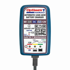 OptiMate 1 6/12V — 6V/12V, 0.6A, Blue