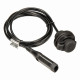 OptiMate Cable O-20L — Ø1"/25mm hole, Black