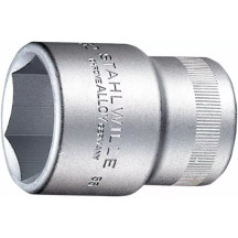 Socket — T27 (5.0 mm), L1 28 mm, Chrome