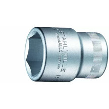 Socket — T27 (5.0 mm), L1 28 mm, Chrome