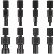 Blind Hole Puller Set "Puller1" — 8-piece kit, 8–30 mm ID, stainless steel and plastic