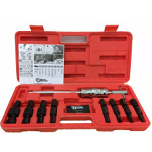 Blind Hole Puller Set "Puller1" — 8-piece kit, 8–30 mm ID, stainless steel and plastic