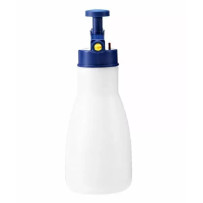 Pulverizador de bomba — 1,5 L, azul, blanco
