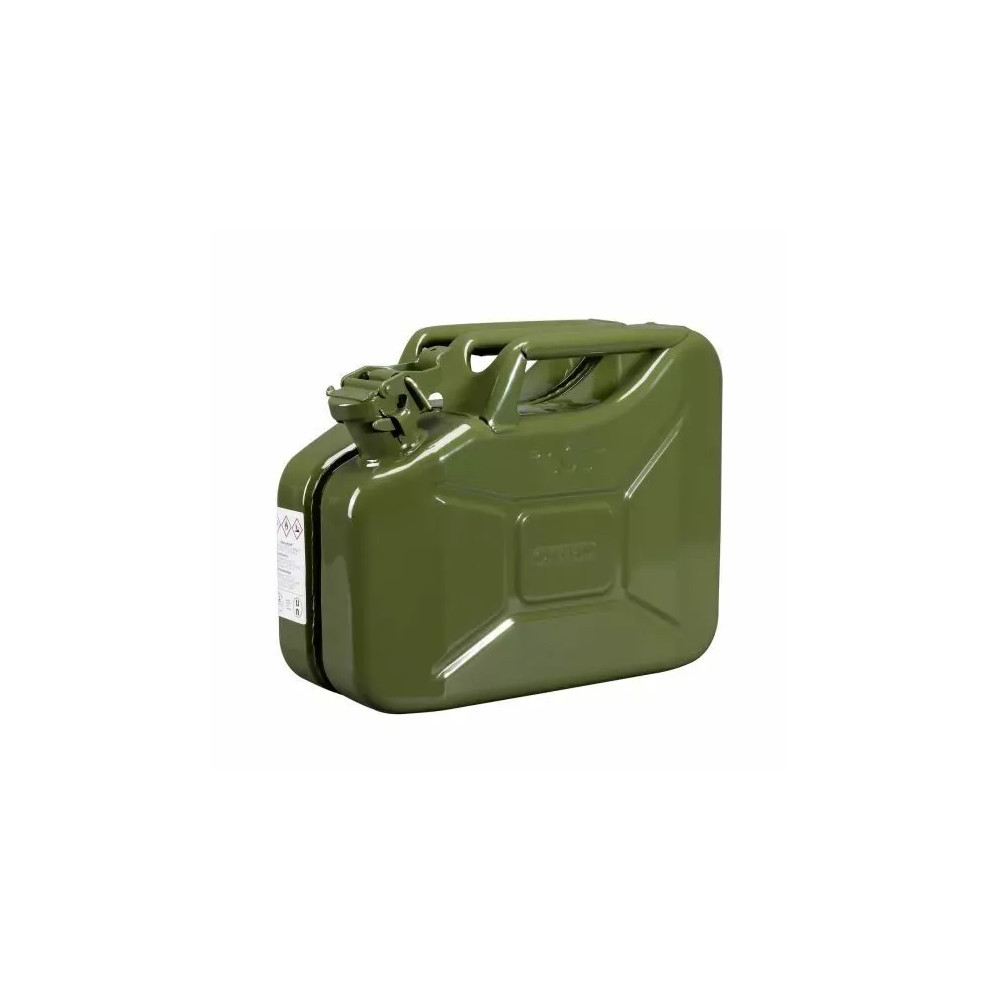 Jerry Can — 10 L, olive green, base 345 x 165 mm, height 275 mm