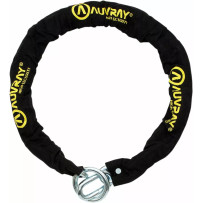 Chain Lock Motorbike — 120 cm, 12 mm link, Black/Yellow