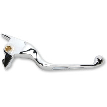 Slotted Wide Blade Replacement Brake Lever — Aluminum, Hydraulic, Chrome