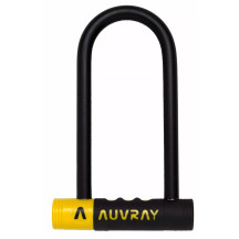 U-Lock Alarm — 209 mm vertical clearance, Black, Yellow