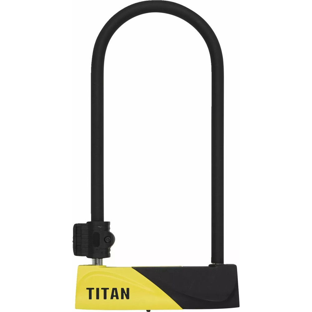 Candado en U U Titan — Ancho 165 mm, Holgura vertical 258 mm, Negro