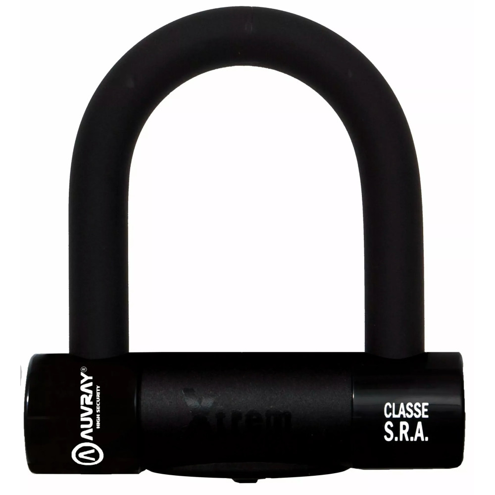 U-Lock Xtrem Edición Negra — 85 mm horizontal, 100 mm vertical, Negro