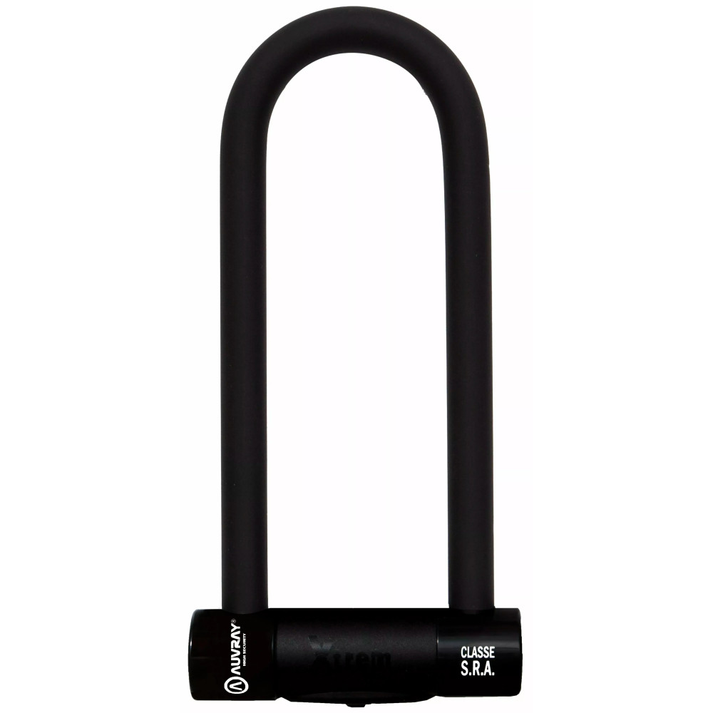 U-Lock Xtrem Black Edition — 85 mm horizontal clearance, 250 mm vertical clearance, 310 mm length, black