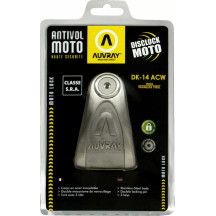 Disk Lock DK14 — 14 mm locking pin, silver