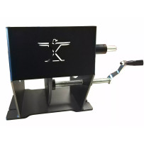 Mechanical Wheel Clamp for Lift Stands — Black, Front mounting