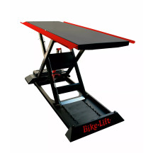 Max 516 Scissor Lift — 500 kg, 220 x 75 cm, 120 cm, Black, Red