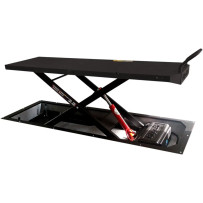 Absolute 756 Scissor Lift — 750 kg, 130 cm, 220×75 cm, Black, Red