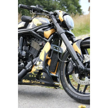 Radiator Grill — Black, Front