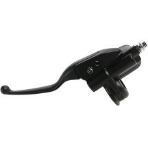 Front Brake Master Cylinder Assembly — 15 mm bore, fits 25.4 mm (1") or 32 mm (1-1/4") handlebars, black matte