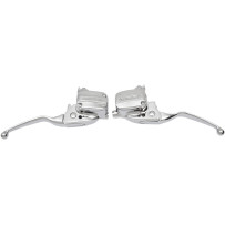 Brake/Clutch Lever Assembly — 25.4 mm clamping diameter, 15 mm bore, Chrome