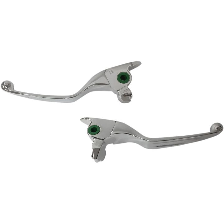 Juego de palancas Wide Blade — Freno, Embrague, Aluminio, Cromado, par
