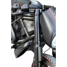 Fork Covers — Upper, Black