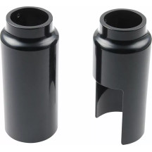 Fork Covers — Black, lower mounting