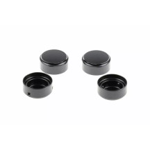 Fork Covers — Black, lower mounting