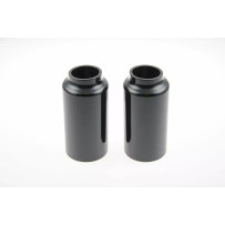Fork Covers — Lower mounting, Black