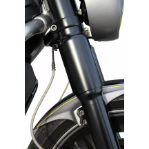 Fork Covers — Lower mount, Black