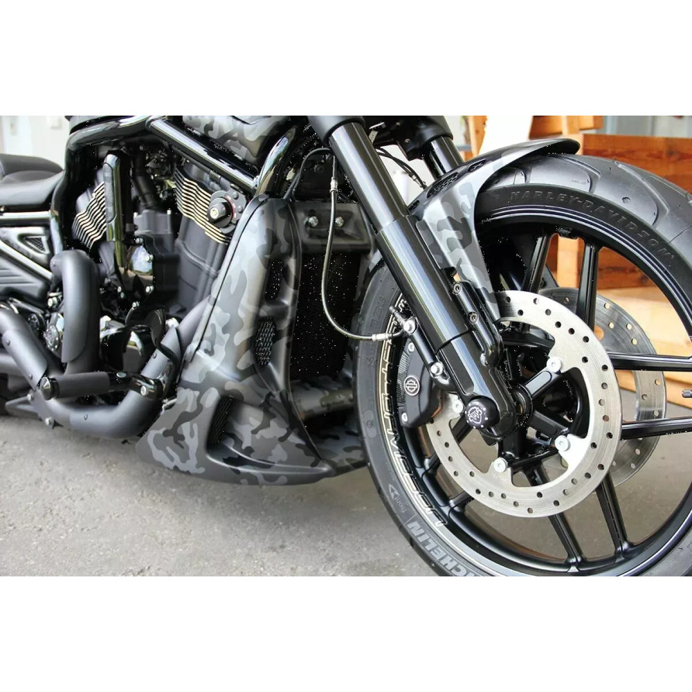 Fork Covers — lower, black