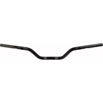 Moto 2.0 Handlebar — 1" diameter, 1-1/4" clamp, 32" width, 4-1/2" rise, Black Gloss