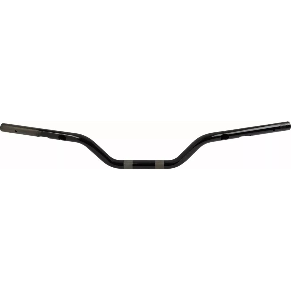 Moto 2.0 Handlebar — 1" diameter, 1-1/4" clamp, 32" width, 4-1/2" rise, Black Gloss