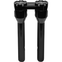 Clubstyle Straight Riser — 25.4 mm clamp, 20.5 cm length, Black