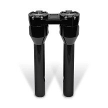 Elevador recto Clubstyle — 8" de largo, abrazadera 32 mm (1-1/4"), negro