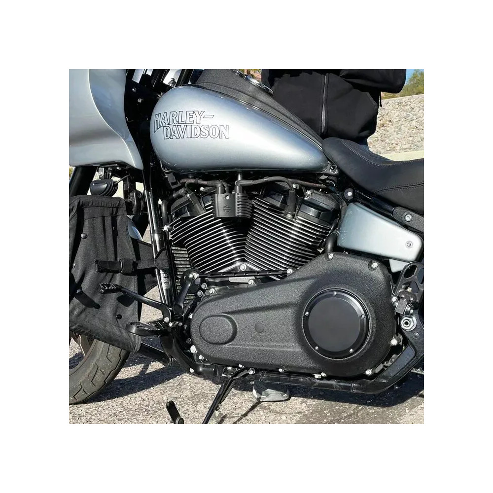 Transmission Cover — Chrome