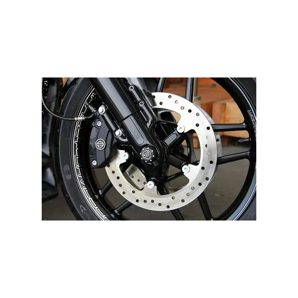 Tornillos de guardabarros — negro