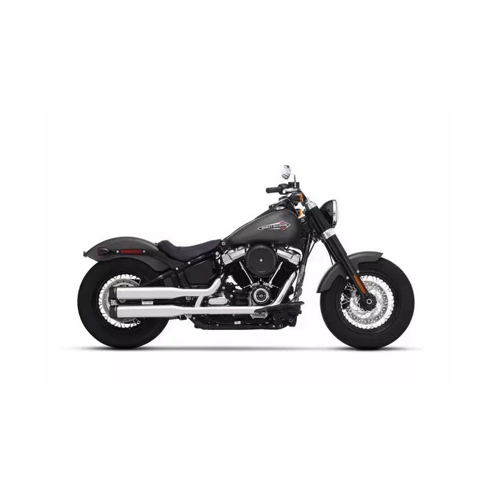 Silenciadores Slip-On dobles de 3.5" para Softails — 3.5" (88.9 mm)