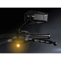 Intermitentes de manillar serie NANO — 12V, con luz de posición, para Harley-Davidson®