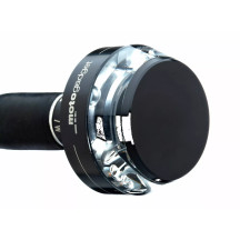 Mo-Blaze Disc Turn Signals — Flat, Black, LED