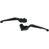 Slotted Wide Blade Lever Set — brake and clutch, pair