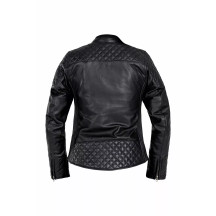 Women's Adina Leather Jacket — M, Chest 94 cm (37 in), Black