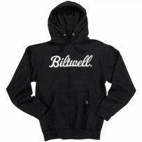 Script Pullover Hoodie — 2XL, Black