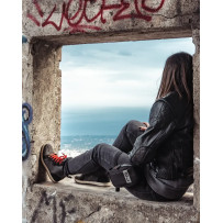 Mini Track Bolsa de Pierna — 11 x 17 x 6 cm, 1 L, Negro