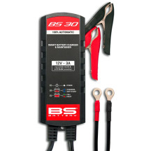 BS30 Charger UK-Plug — 12V 3A, up to 60Ah, UK plug