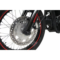 Axle Cover — Black, Pair