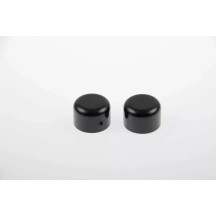 Axle Cover — Black, Pair