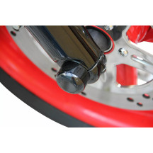 Axle Cover — Black, Pair
