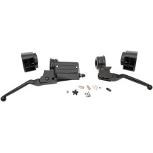 Handlebar Control Kit — 25.4 mm clamping diameter, 17.5 mm bore diameter, black matte