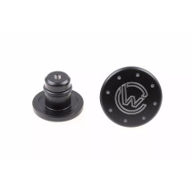 Axle Cover — Black, pair