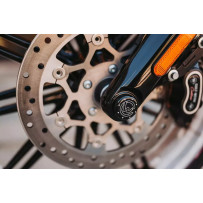 Axle Cover — Black, Pair